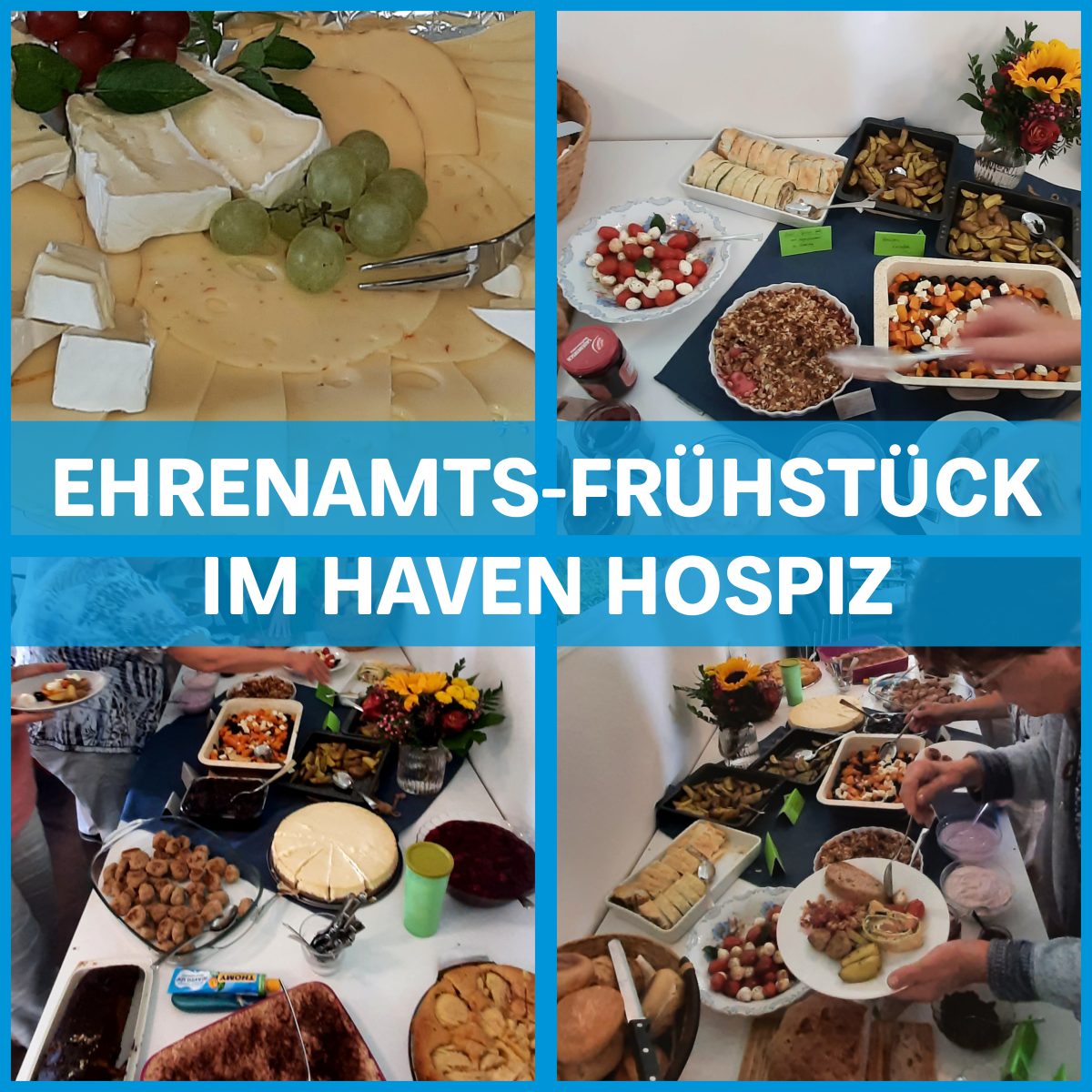Herzlicher Willkommens-Brunch für unsere wunderbaren Ehrenamtlichen im Haven Hospiz!