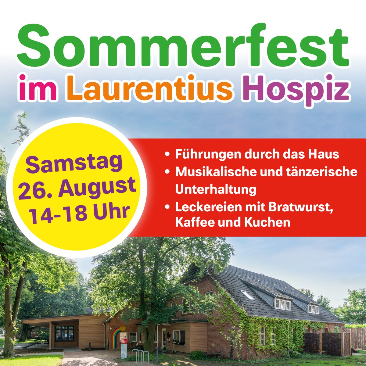 Sommerfest im Laurentius Hospiz