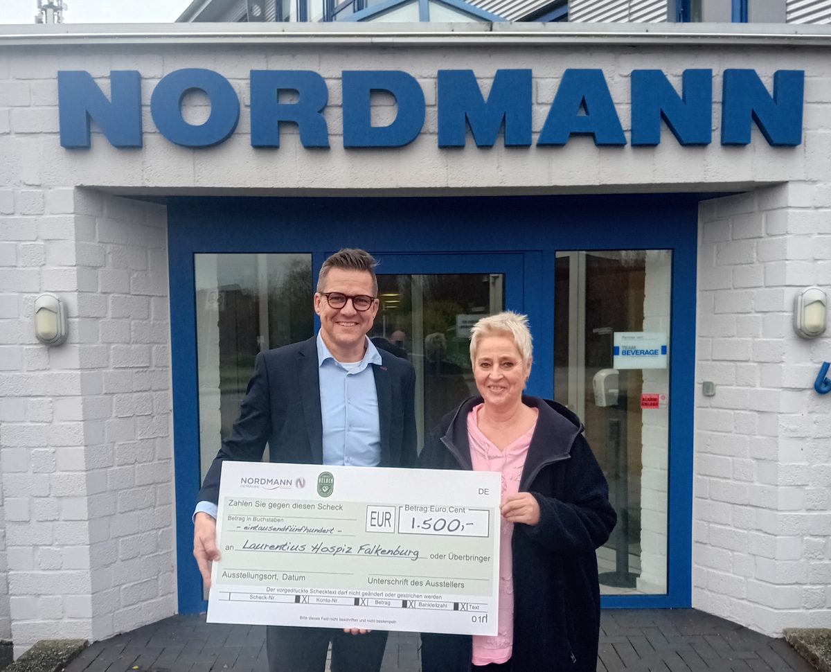 1.500 Euro für das Laurentius Hospiz