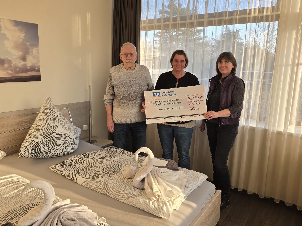 9.100 Euro für das Kinderhospiz