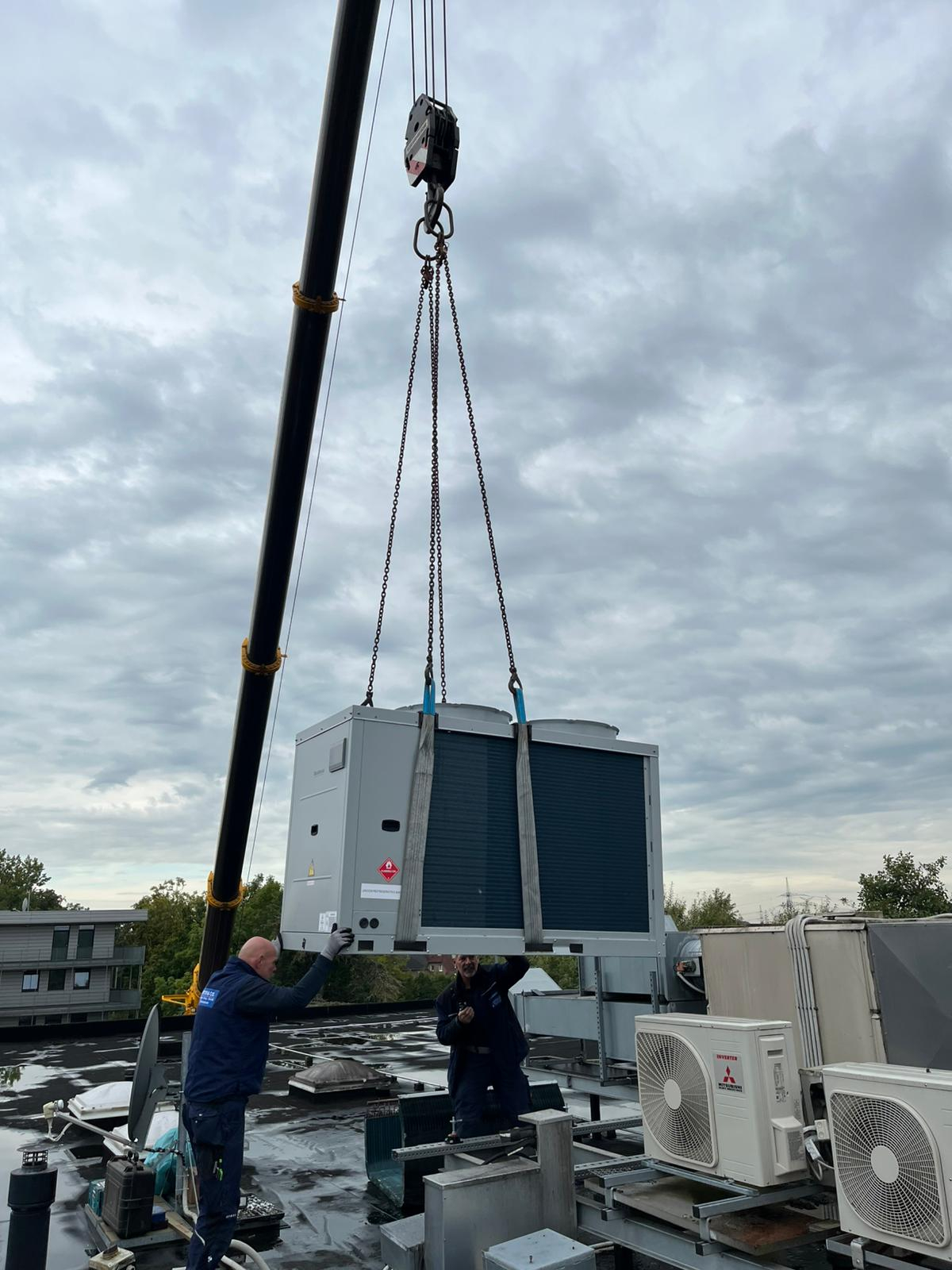 Regenerative Energie vom Dach des Kinderhospizes