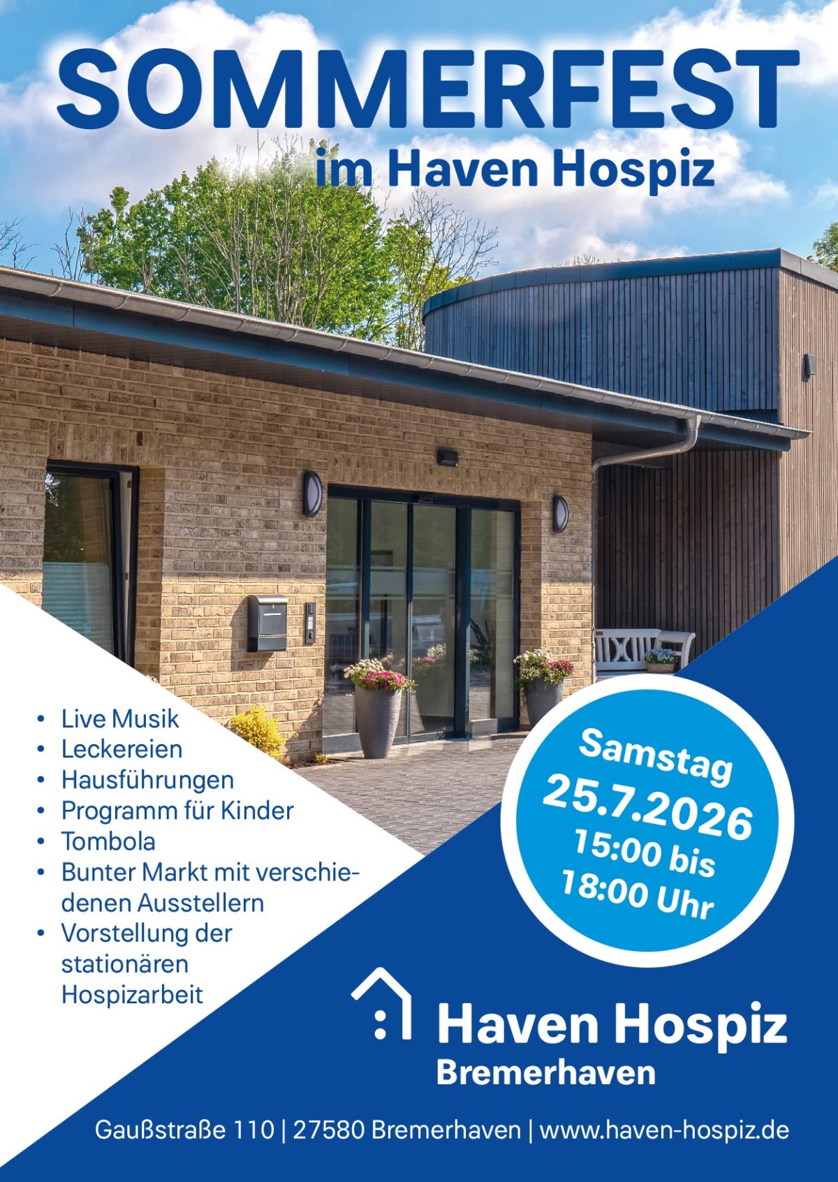 Sommerfest im Haven Hospiz
