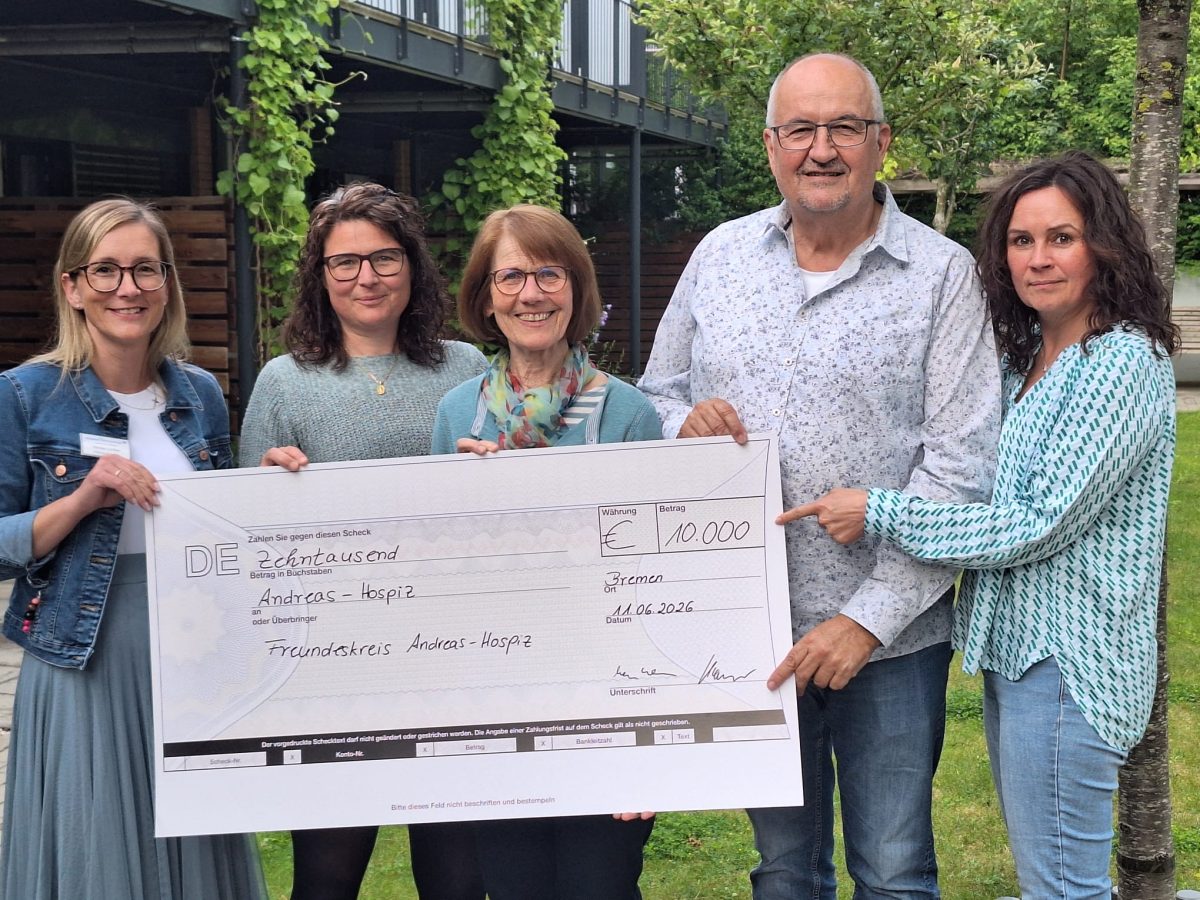 10.000 Euro für eine würdevolle Abschiedskultur